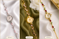 Tulip watch bracelet