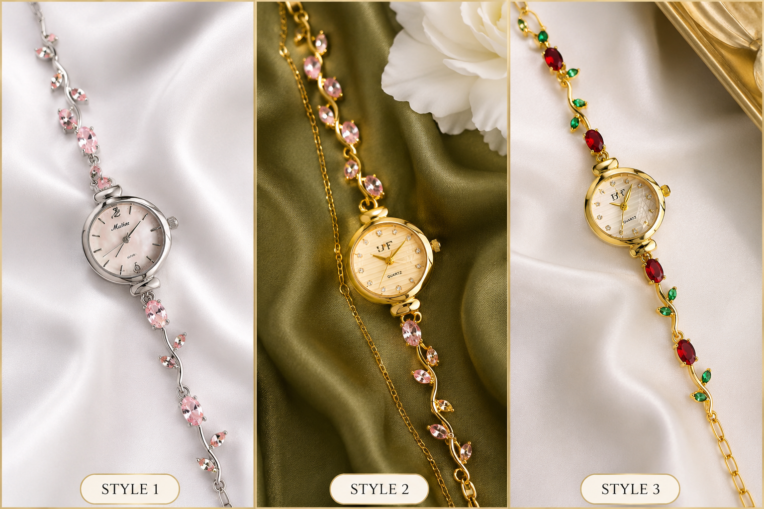 Tulip watch bracelet