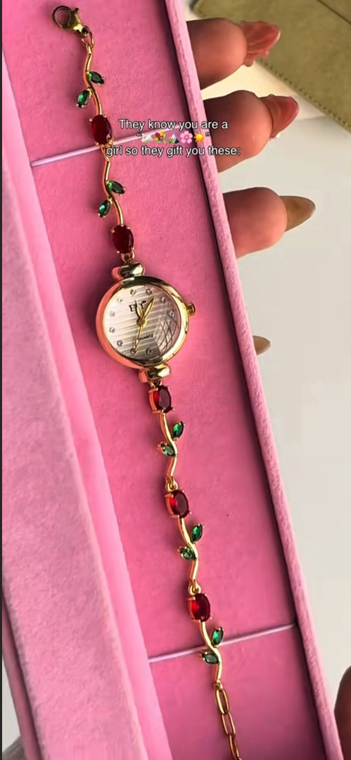 Tulip watch bracelet