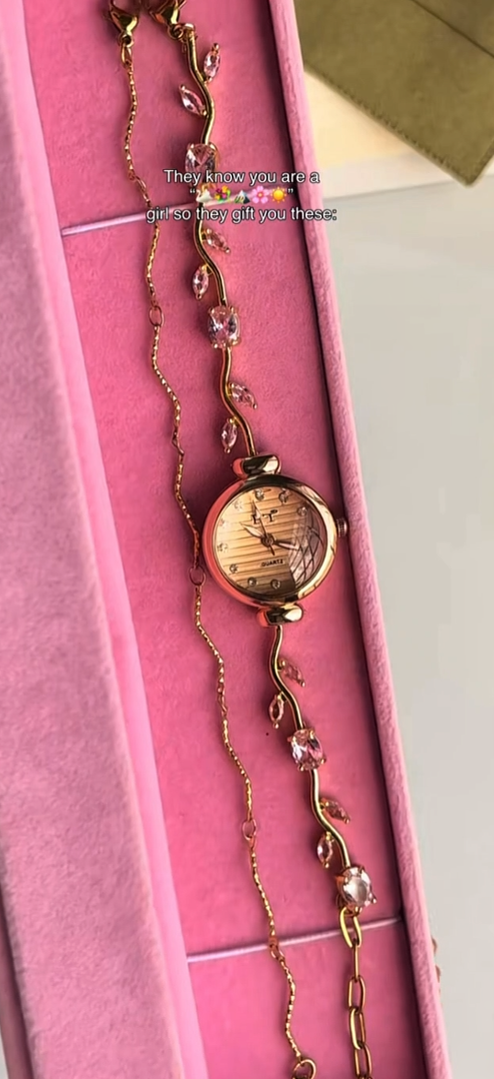 Tulip watch bracelet