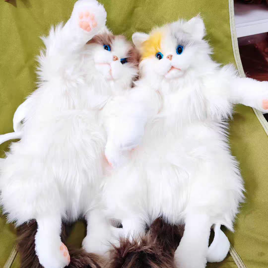 Large Plush Furr Cat Backpacks